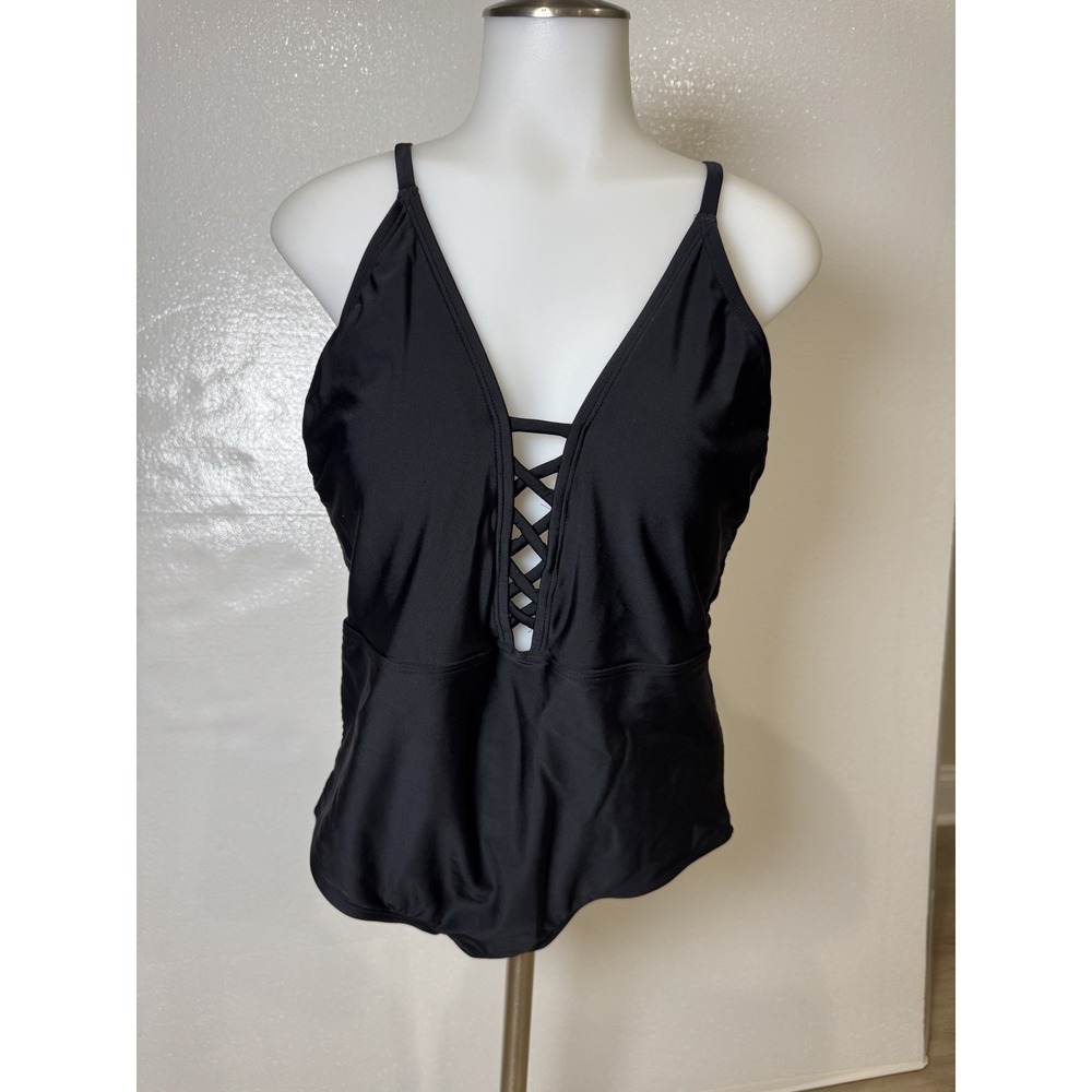 KONA SOL SWIM ONE-PIECE BATHING SUIT WOMENS SIZE L